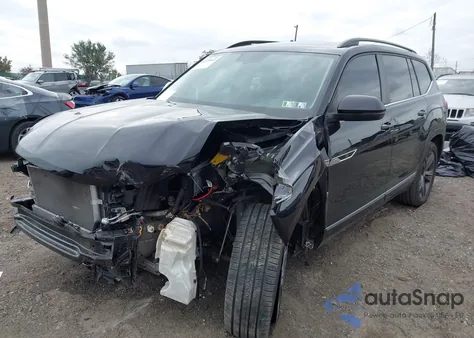 2021 Volkswagen Atlas 3.6L V6 Se W/Technology R-Line from USA, damaged, VIN 1V2RR2CA7MC579570